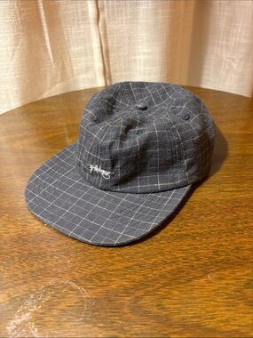 Black Grid-Pattern 5-Panel Cap - Billabong